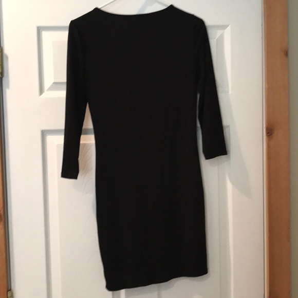 Black Forever 21 Dress Rayon Material size Medium - Picture 4 of 4